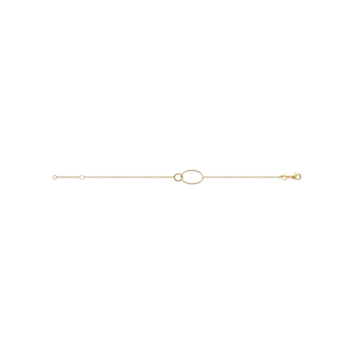 Maison de la Bijouterie Bracelet femme plaqué or double maillon UYZVZ5ZU | Femme Bracelet