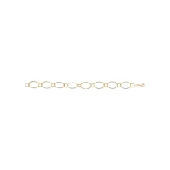 Maison de la Bijouterie Bracelet femme plaqué or fantaisie 11mm UYZVZYZU | Femme Bracelet