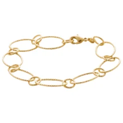Maison de la Bijouterie Bracelet femme plaqué or fantaisie 11mm UYZVZYZU | Femme Bracelet