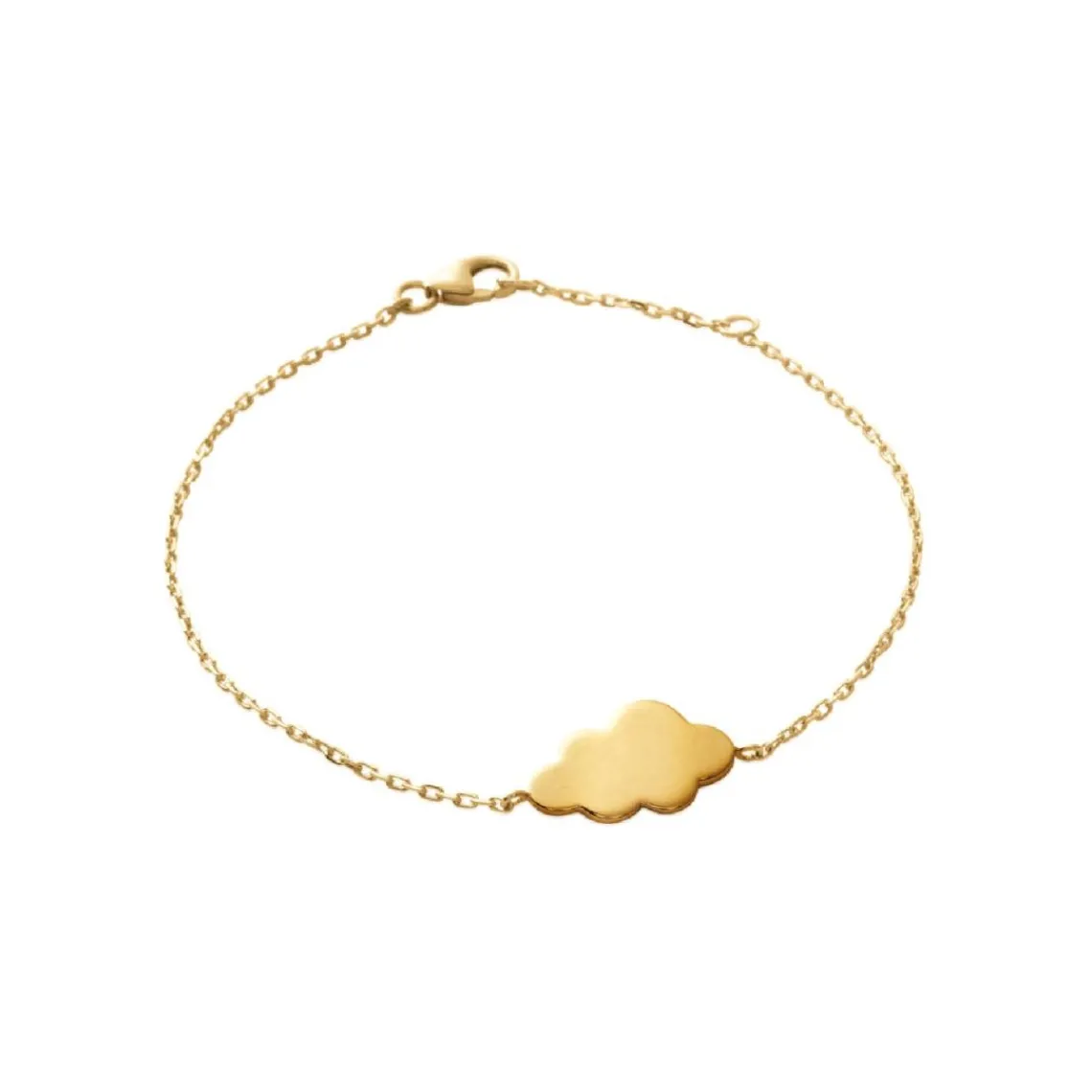 Maison de la Bijouterie Bracelet femme plaqué or fantaisie nuage UYZ3YVZV | Femme Bracelet