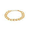 Maison de la Bijouterie Bracelet femme plaqué or grosse maille fantaisie UYZV4ZZV | Femme Bracelet