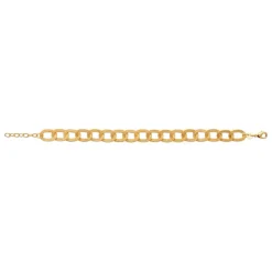 Maison de la Bijouterie Bracelet femme plaqué or grosse maille fantaisie UYZV4ZZV | Femme Bracelet