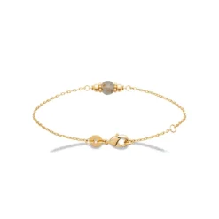 Maison de la Bijouterie Bracelet femme plaqué or labradorite UW400ZZV | Femme Bracelet