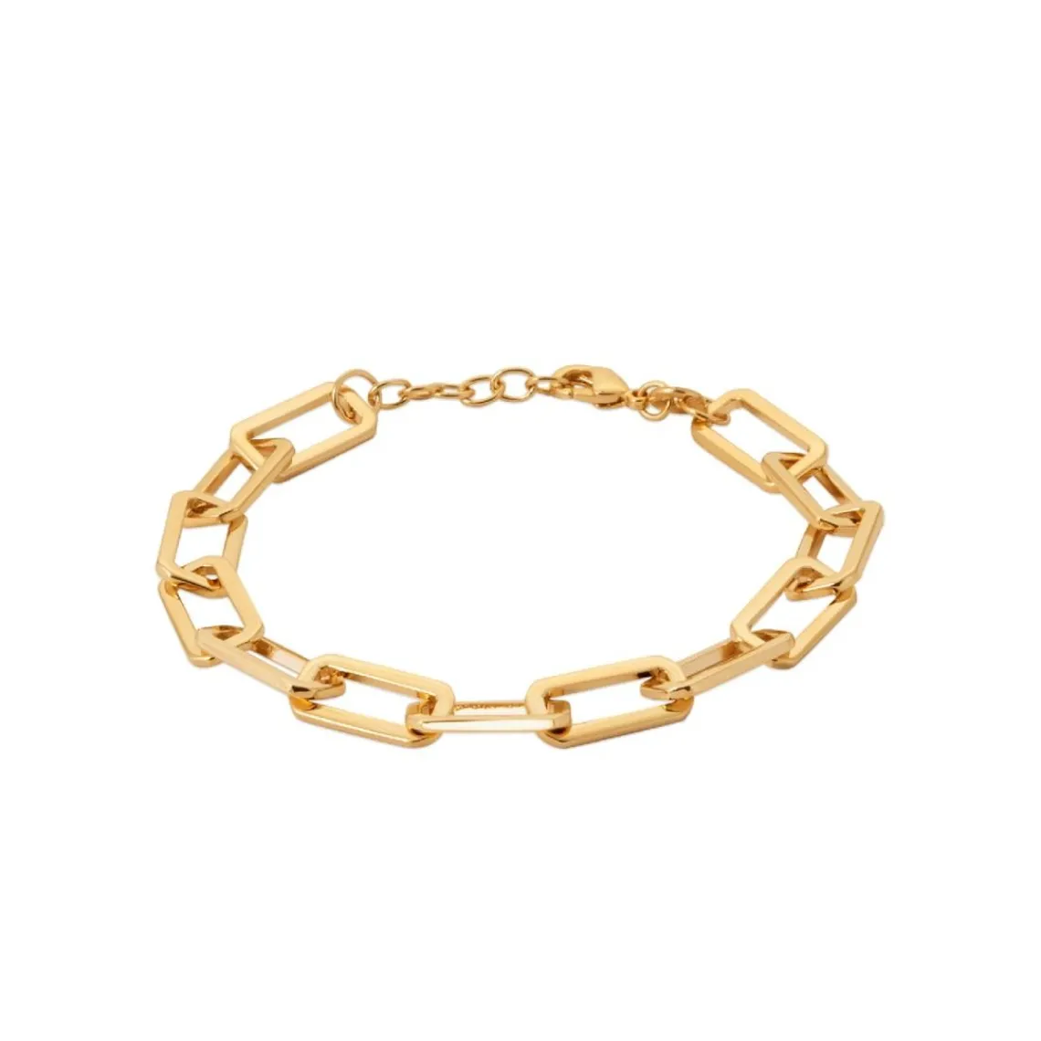 Maison de la Bijouterie Bracelet femme plaqué or maille fantaisie UYZV40ZV | Femme Bracelet