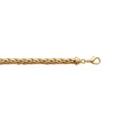 Maison de la Bijouterie Bracelet femme plaqué or maille palmier Y4V006ZU | Femme Bracelet