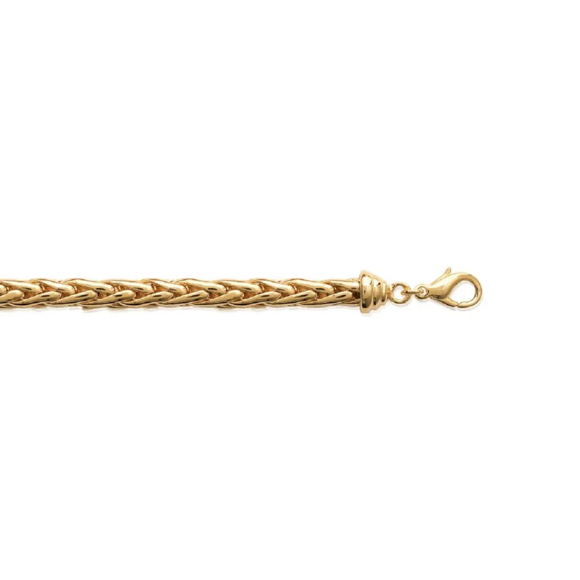 Maison de la Bijouterie Bracelet femme plaqué or maille palmier Y4V006ZU | Femme Bracelet