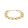 Maison de la Bijouterie Bracelet femme plaqué or maille fantaisie UYZV50ZV | Femme Bracelet