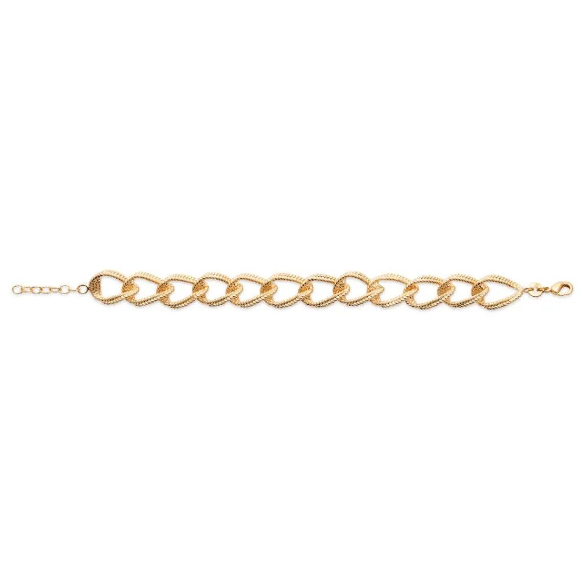 Maison de la Bijouterie Bracelet femme plaqué or maille fantaisie UYZV50ZV | Femme Bracelet