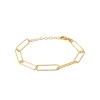 Maison de la Bijouterie Bracelet femme plaqué or 5,5 mm maillons - UYZWVWZU | Femme Bracelet
