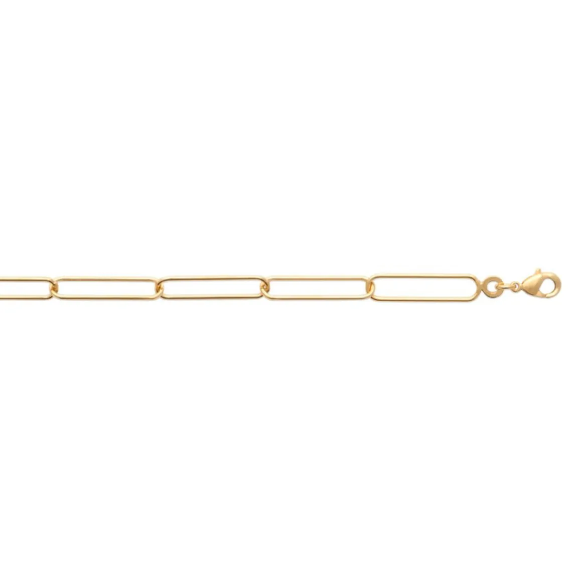 Maison de la Bijouterie Bracelet femme plaqué or 5,5 mm - UYZWVVZU | Femme Bracelet