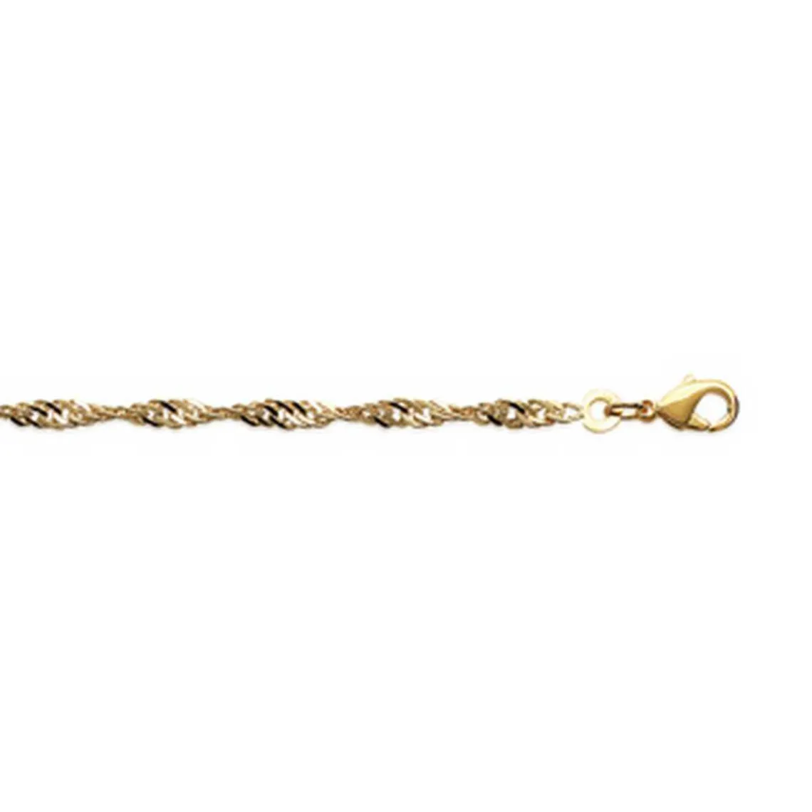 Maison de la Bijouterie Bracelet femme plaqué or 3 mm - YV600VZV | Femme Bracelet