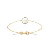 Maison de la Bijouterie Bracelet femme plaqué or nacre serti clos - UW3354ZV | Femme Bracelet