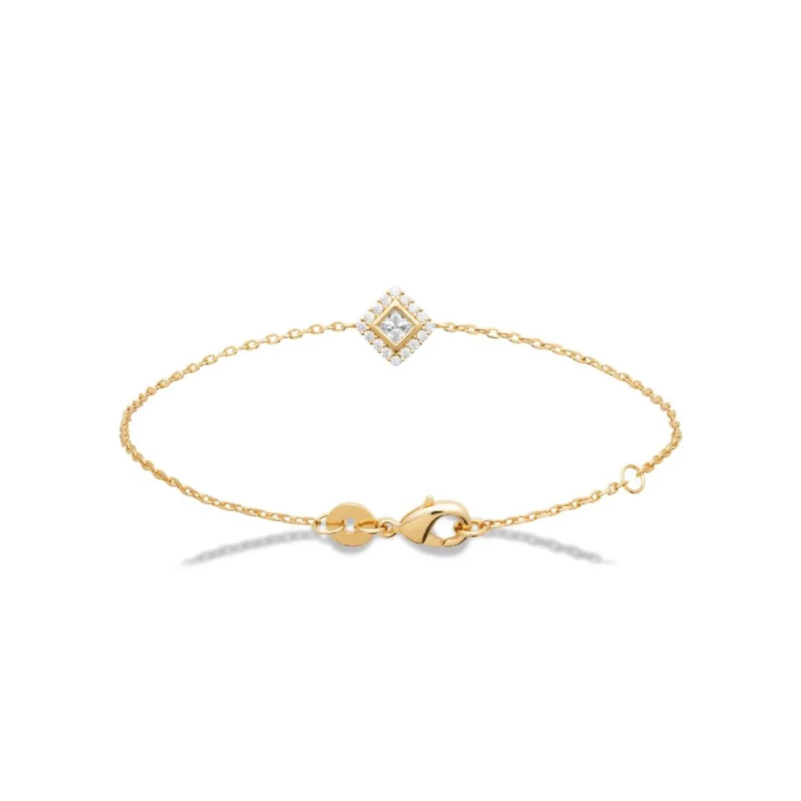 Maison de la Bijouterie Bracelet femme plaqué or oxyde de zirconium UW3UV3ZV | Femme Bracelet