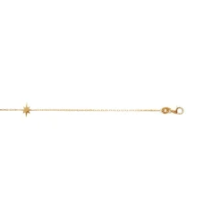 Maison de la Bijouterie Bracelet femme plaqué or étoile UYZ40WZV | Femme Bracelet