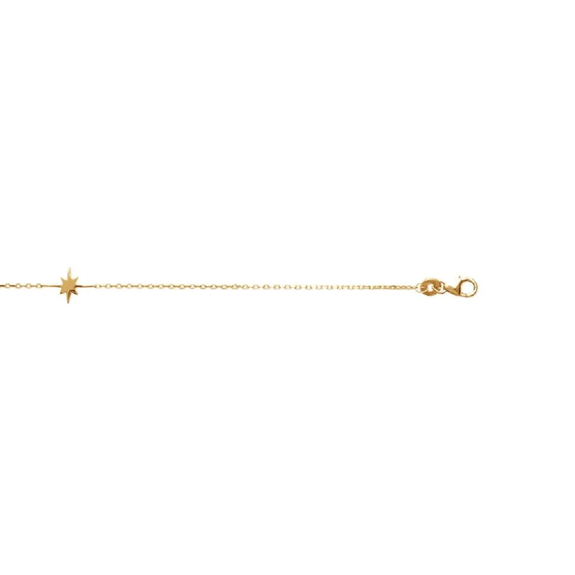 Maison de la Bijouterie Bracelet femme plaqué or étoile UYZ40WZV | Femme Bracelet