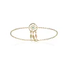 Maison de la Bijouterie Bracelet femme plaqué or turquoise serti clos - UWZW5WZV | Femme Bracelet