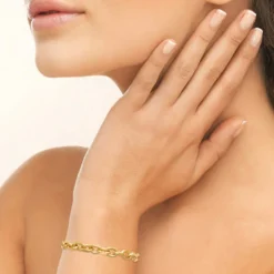Maison de la Bijouterie Bracelet femme plaqué or - UYZWU4ZU | Femme Bracelet