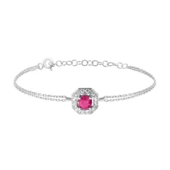 RKG Bijoux Bracelet Femme Romy - VINB06RHO Argent | Femme Bracelet