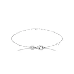 Maison de la Bijouterie Bracelet femme serti clos argent VW3445ZV | Femme Bracelet
