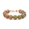 Sloya Bracelet Femme Kamelia Unakite | Femme Bracelet