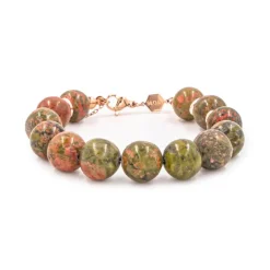 Sloya Bracelet Femme Kamelia Unakite | Femme Bracelet