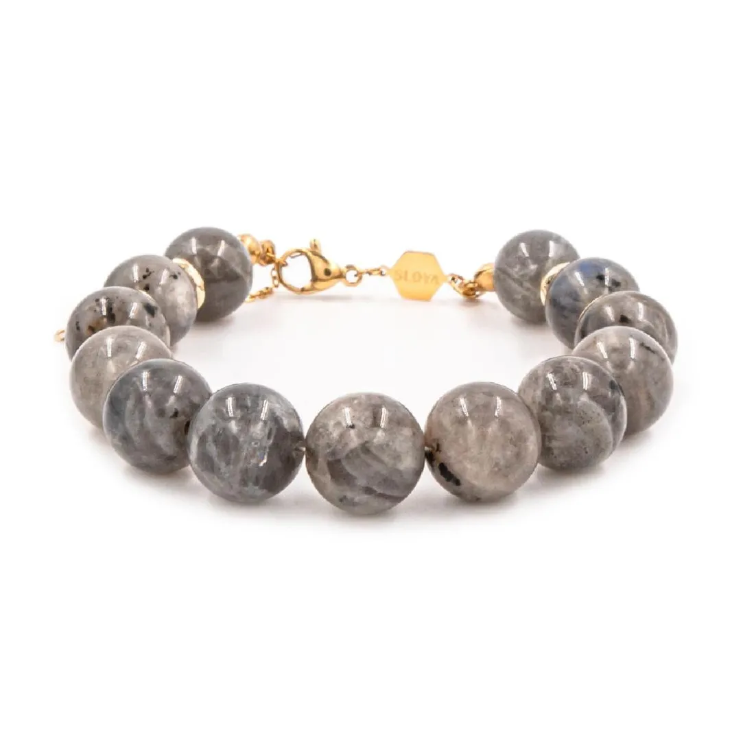 Sloya Bracelet Femme Kamelia Spectrolite | Femme Bracelet