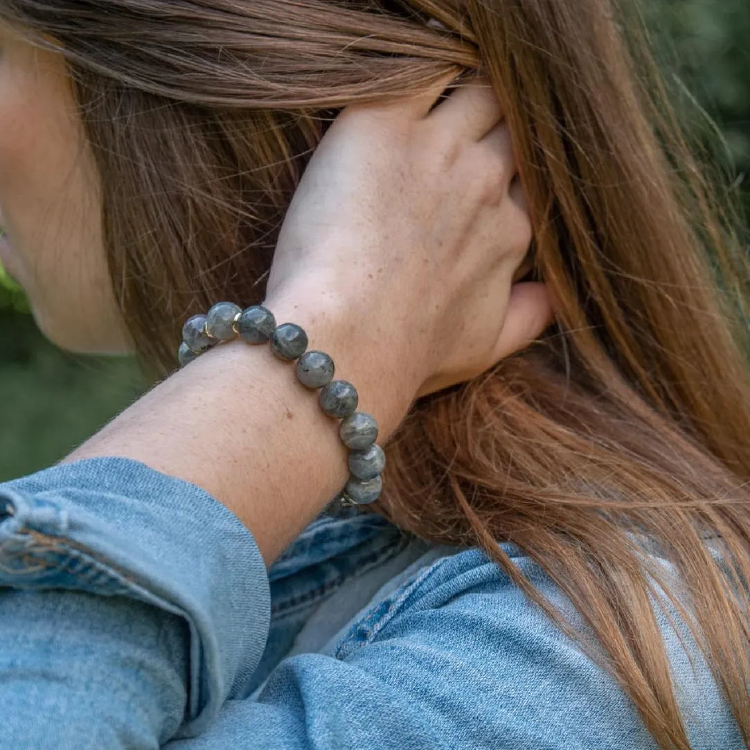Sloya Bracelet Femme Kamelia Spectrolite | Femme Bracelet
