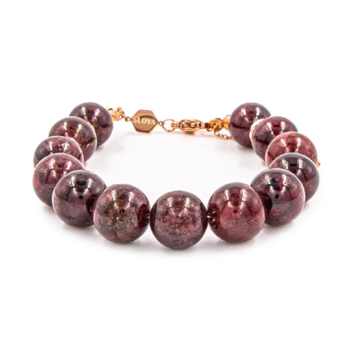 Sloya Bracelet Femme Kamelia Grenat | Femme Bracelet