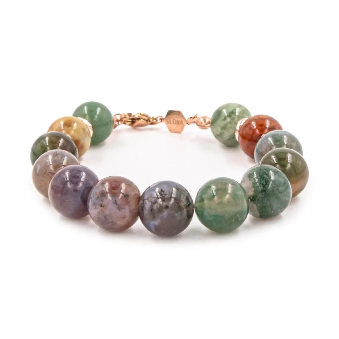 Sloya Bracelet Femme Kamelia Agate Indienne | Femme Bracelet