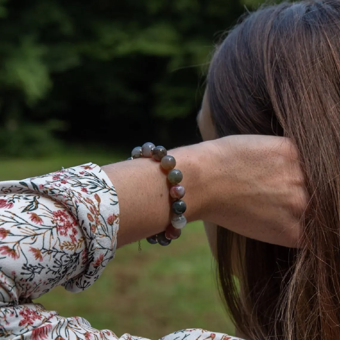 Sloya Bracelet Femme Kamelia Agate Indienne | Femme Bracelet