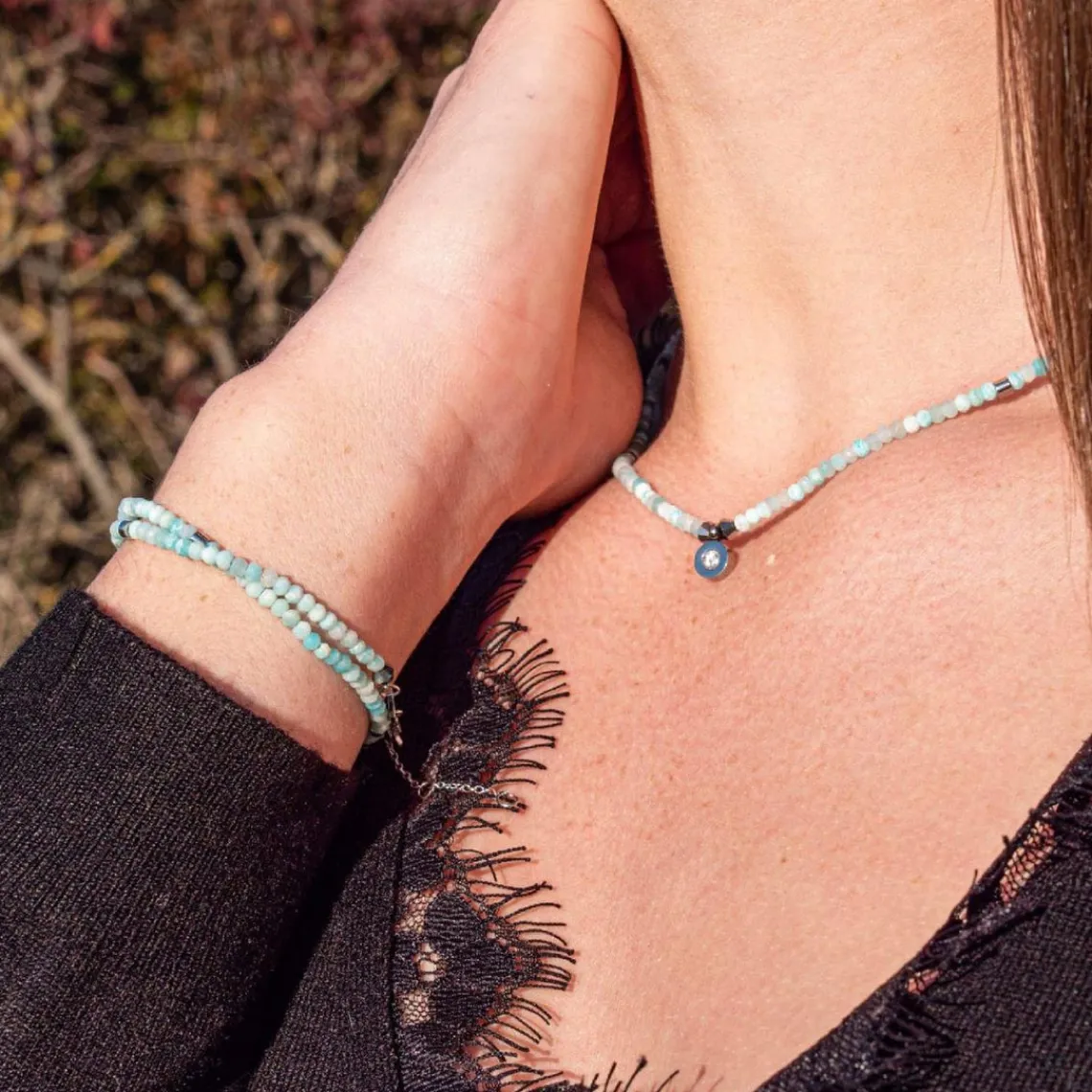 Sloya Bracelet Femme Lumia Amazonite | Femme Bracelet