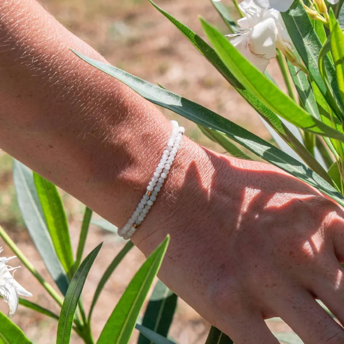 Sloya Bracelet Femme Lumia pierres de Lune | Femme Bracelet