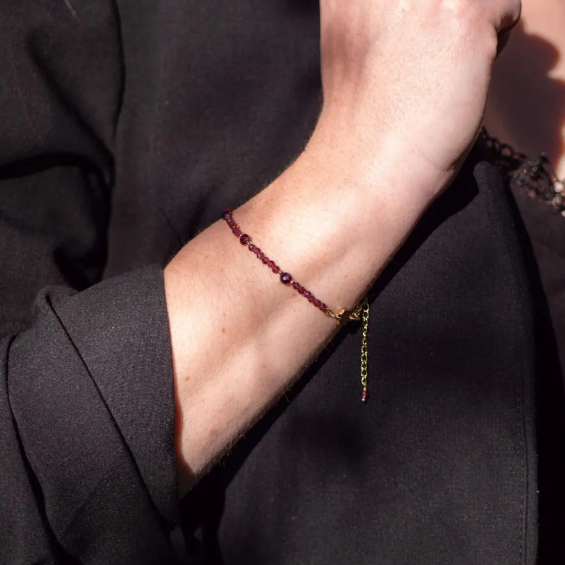 Sloya Bracelet Femme Paloma Grenat | Femme Bracelet
