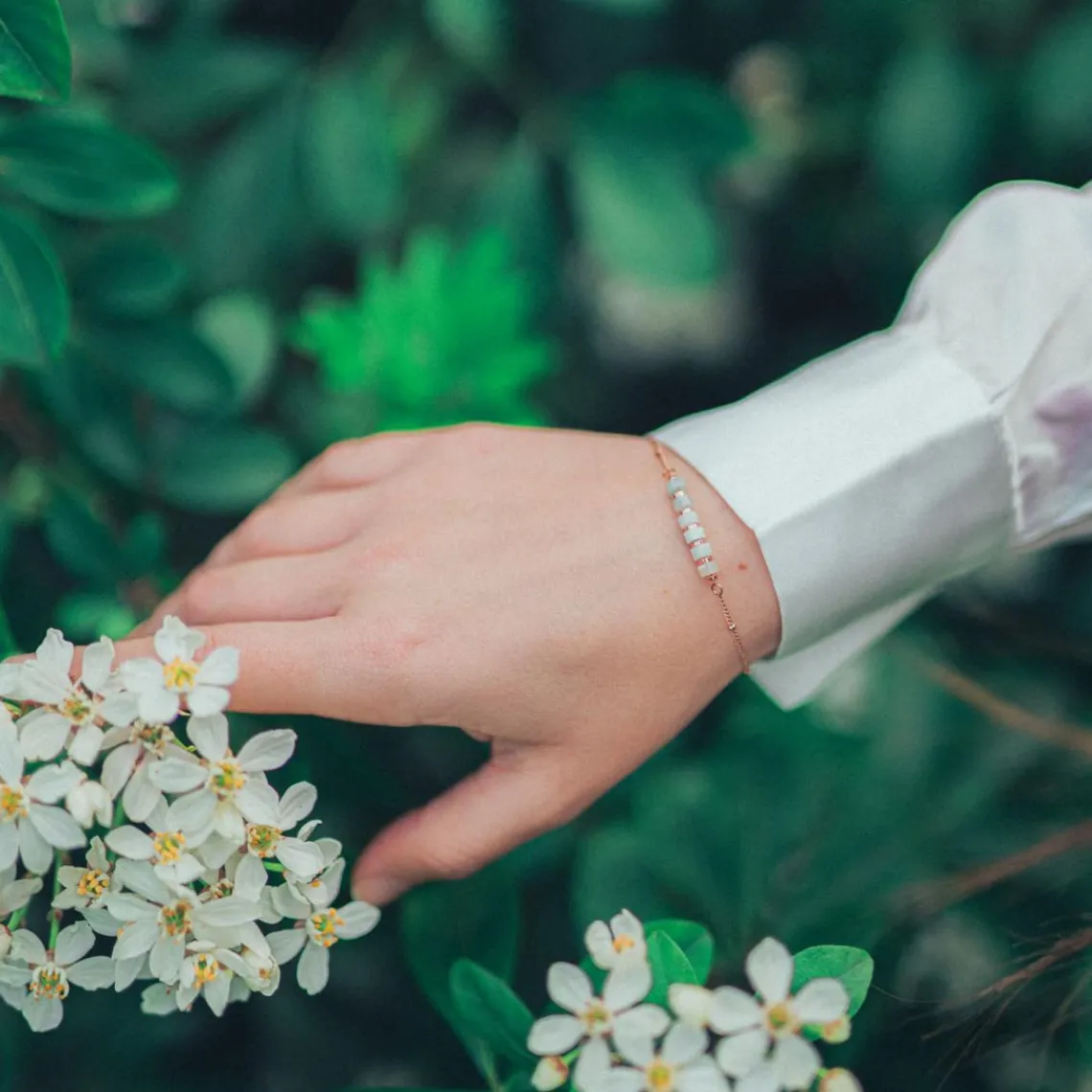 Sloya Bracelet Femme Piana en pierres Amazonite | Femme Bracelet