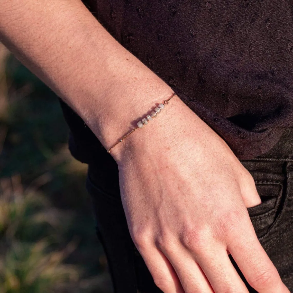 Sloya Bracelet Femme Piana Labradorite | Femme Bracelet