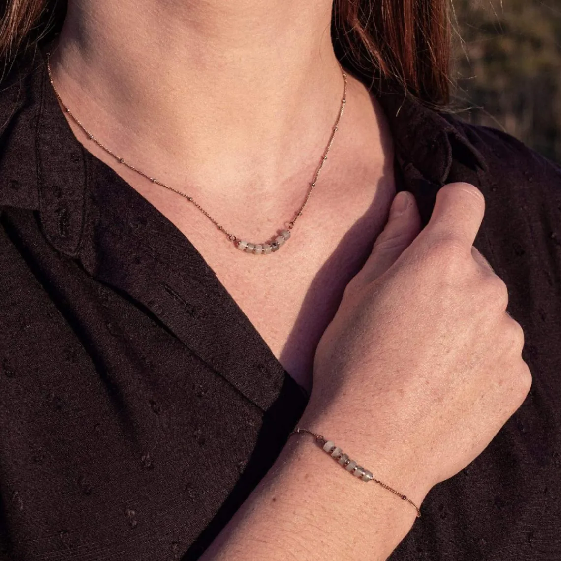 Sloya Bracelet Femme Piana Labradorite | Femme Bracelet