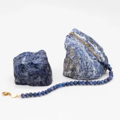 Sloya Bracelet Femme Serena en pierres Sodalite | Femme Bracelet