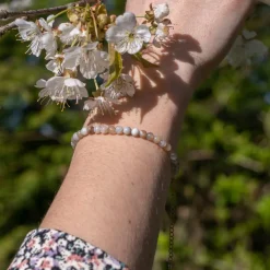 Sloya Bracelet Femme Serena en pierres Agate Botswana | Femme Bracelet