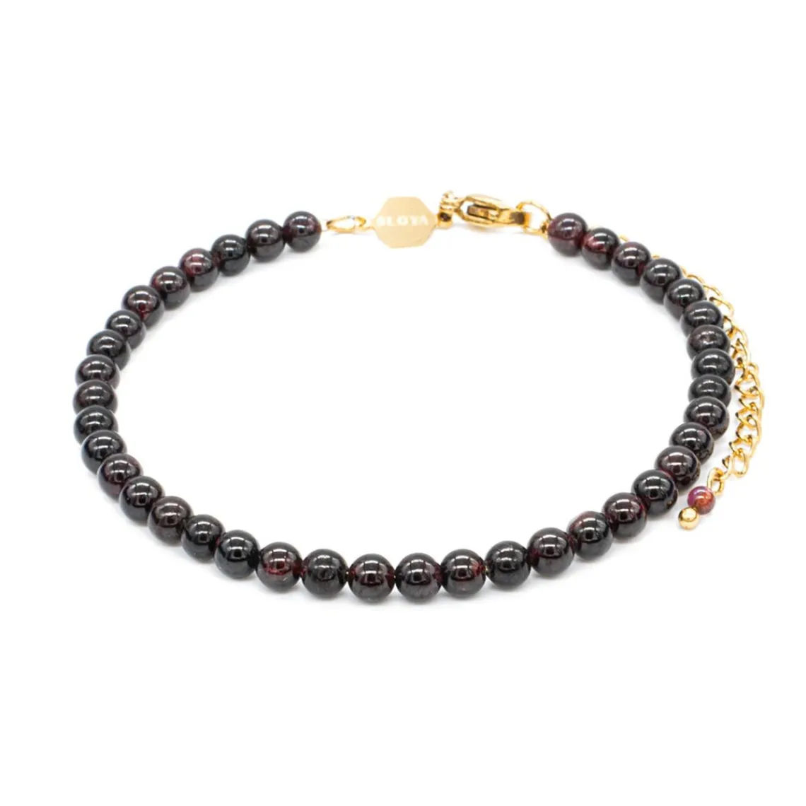 Sloya Bracelet Femme Serena en pierres Grenat | Femme Bracelet
