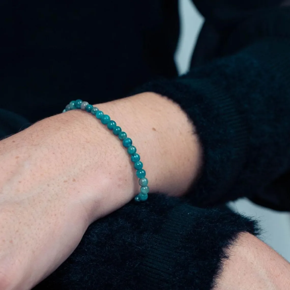 Sloya Bracelet Femme Serena en pierres Apatite | Femme Bracelet