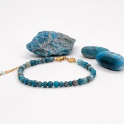 Sloya Bracelet Femme Serena en pierres Apatite | Femme Bracelet