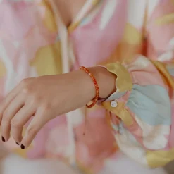 Sloya Bracelet Femme Serena en pierres Cornaline | Femme Bracelet