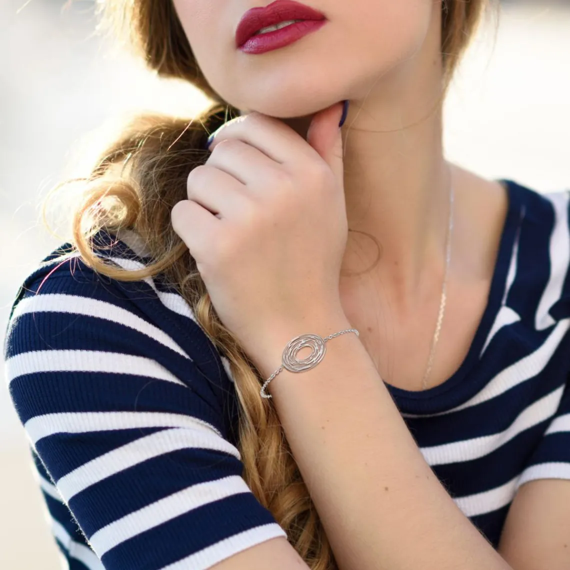 So Charm Bijoux Bracelet Femme So Charm - B4269-ARGENT - Bracelet Mode Argenté | Femme Bracelet