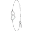 So Charm Bijoux Bracelet Femme So Charm - B2983-ARGENT - Bracelet Coeur Argenté | Femme Bracelet