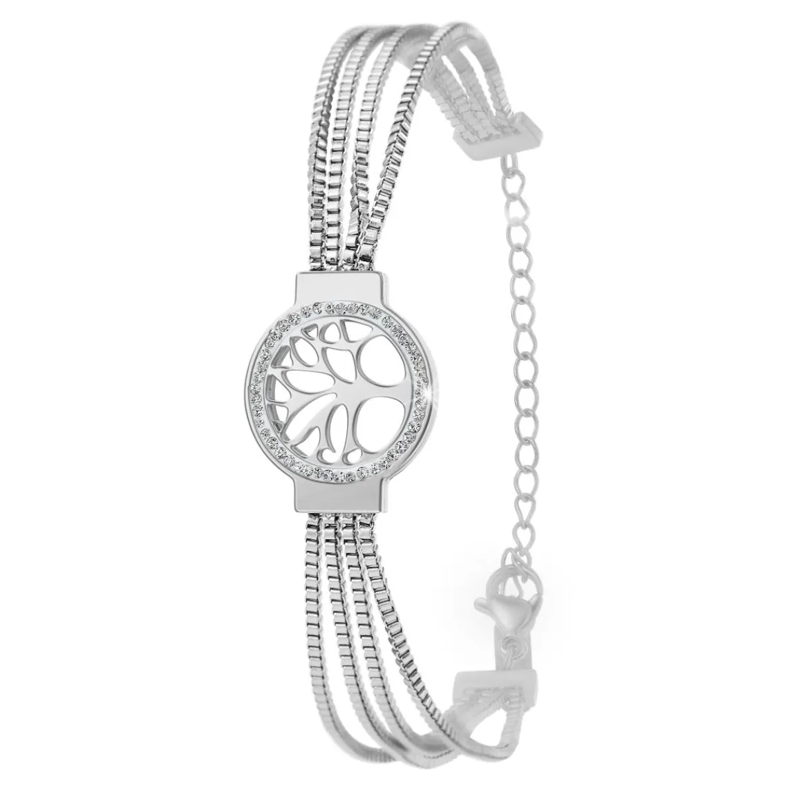 So Charm Bijoux Bracelet Femme So Charm - B2874-ARGENT - Bracelet Arbre De Vie | Femme Bracelet