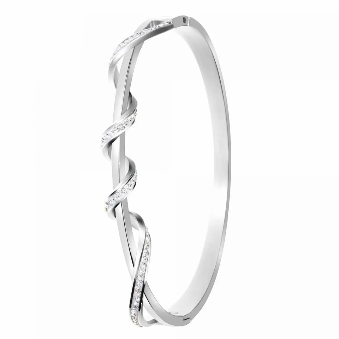 So Charm Bijoux Bracelet Femme So Charm - B1739-ARGENT Acier Argent | Femme Bracelet