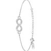 So Charm Bijoux Bracelet Femme So Charm - B3374-ARGENT - Bracelet Infini Argenté | Femme Bracelet
