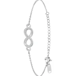 So Charm Bijoux Bracelet Femme So Charm - B3374-ARGENT - Bracelet Infini Argenté | Femme Bracelet