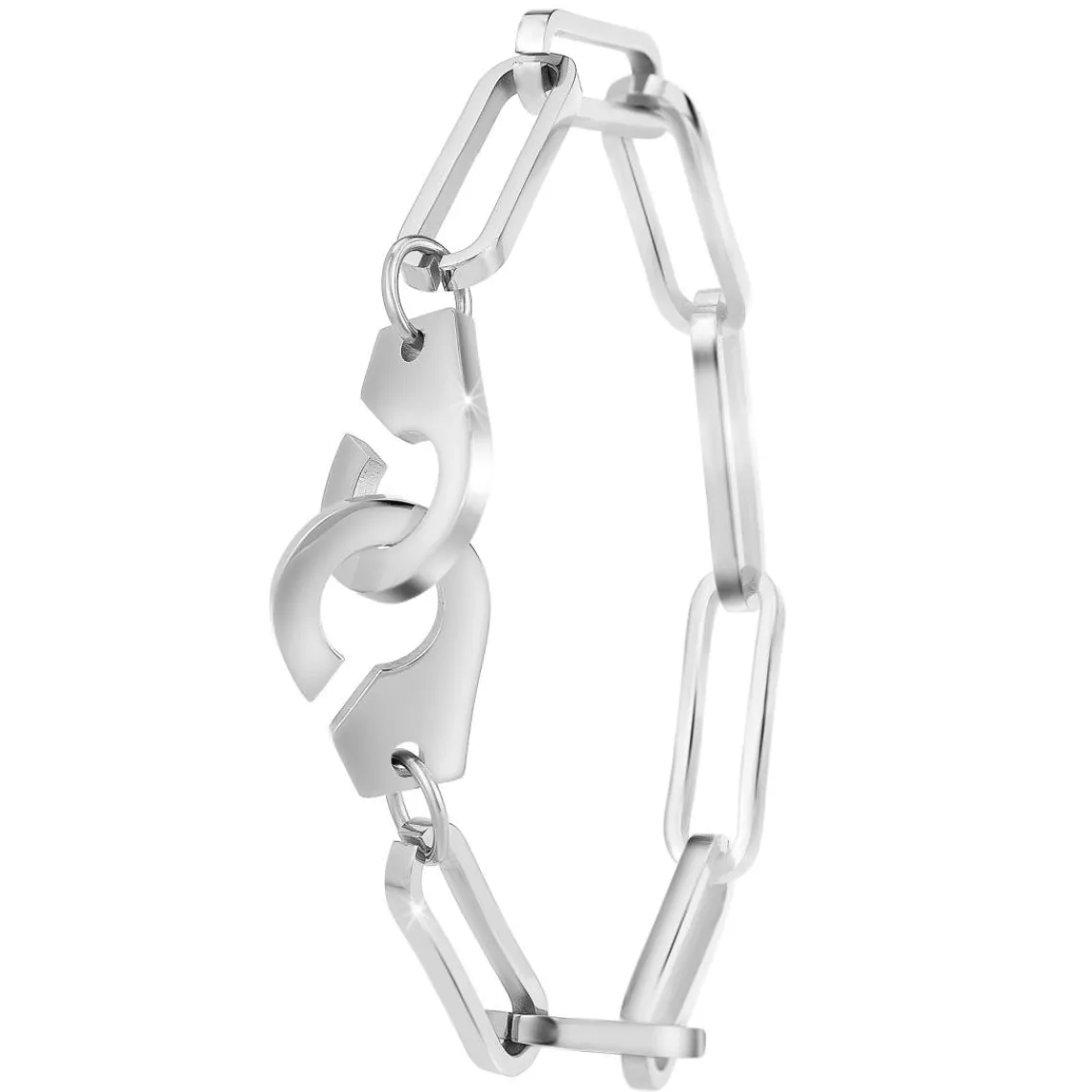 So Charm Bijoux Bracelet Femme So Charm - B3237-ARGENT - Bracelet Menotte Argenté | Femme Bracelet