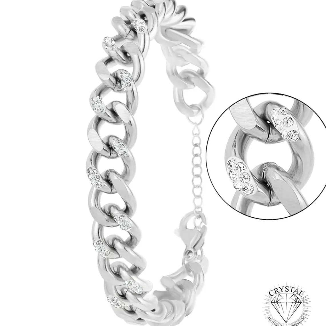 So Charm Bijoux Bracelet Femme So Charm - B3051-ARGENT - Bracelet Mode Argenté | Femme Bracelet